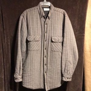 Insulate lake n trail work shirt large tall used